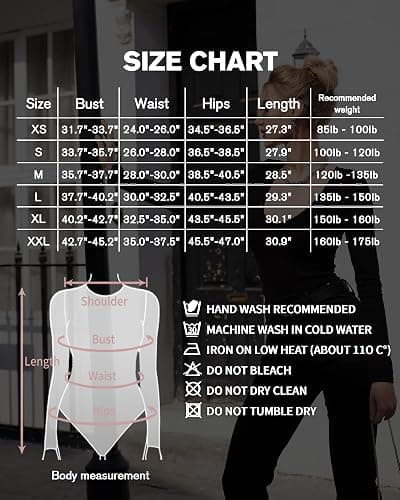 MANGOPOP Women's Long Sleeve Short Sleeve Bodysuit Sexy V Neck Body Suits Fitted Fall Going Out Tops thumbnail 5