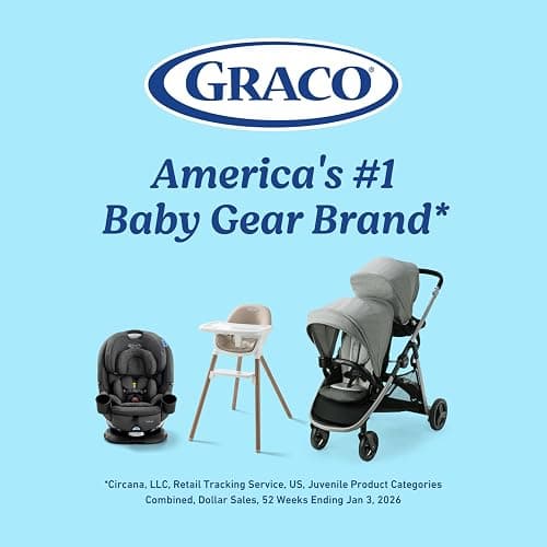 Graco Modes Pramette Travel System, Car Seat and Stroller Combo, Includes SnugRide LX Infant Car Seat and Baby Stroller, 3 Modes: Car Seat Carrier, Pramette, Toddler Stroller, Ellington thumbnail 8