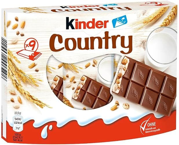 Kinder Country Riegel, 9 Riegel, 212 g thumbnail 4
