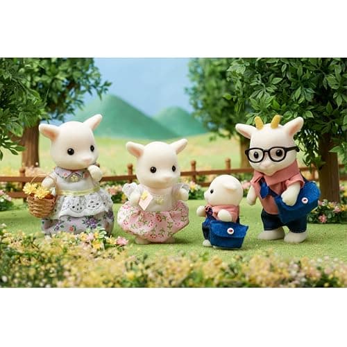 Calico Critters Goat Family - Set of 4 Collectible Doll Figures thumbnail 3