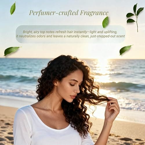 40 Pcs Hair Oil Perfume - Essence Oil & Hair Perfume 2 in 1 for Frizz Dry Damaged Hair, Argan Avocado & Amino Acids Nourishing Shining, Leave-in Hair Fragrance Serum, Long Lasting Scented, 1.83 fl oz thumbnail 8