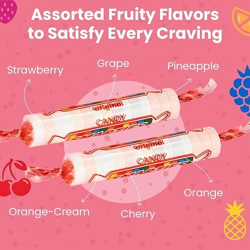 Smarties Candy Bulk Rolls Original Flavor, Gluten & Vegan Free, Classic Sweetness from Family Owned Company Since 1949, Peanut-Free & Dairy-Free, Perfect Halloween, 1 lb Bag thumbnail 7