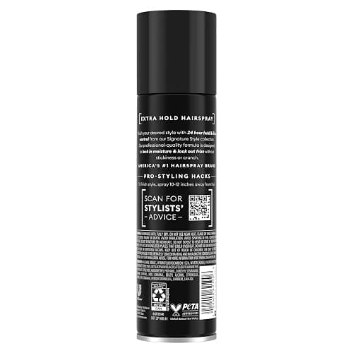 TRESemmé Extra Hold Hairspray for 24-Hour Frizz Control, with Pro Lock Tech 4.2 oz thumbnail 2