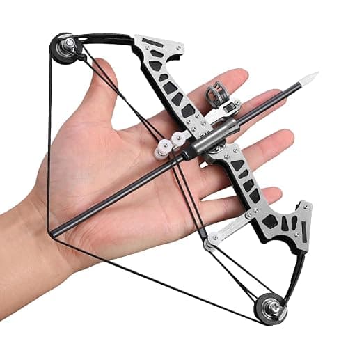 Archery Bow Set Left and Right Hand Compound Bow Hunting Bow Metal Material Catapult RH/LH for Practice Archery thumbnail 8