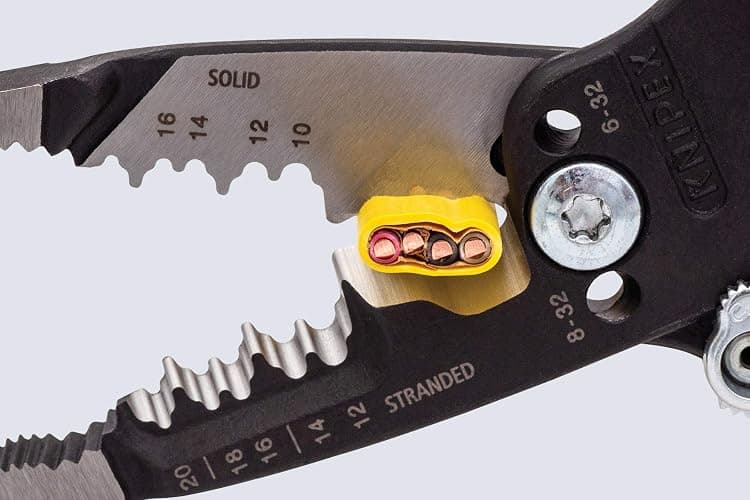 KNIPEX Tools 13 72 8 Forged Wire Stripper, 8-Inch thumbnail 8