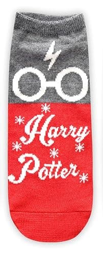 Harry Potter Women's Hedwig Marauders Map Platform 9 3/4 5 Pack Ankle Socks thumbnail 3