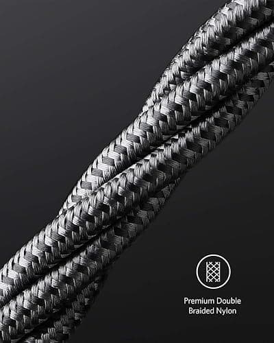 Anker USB C to USB C Cable, Type-C Charging Cord Fast Charge(6FT*3,100W), for iPhone 17/17 pro, MacBook and More(USB 2.0,Black) thumbnail 7