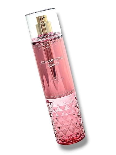 Bath & Body Works Champagne Toast Fine Fragrance Body Mist Spray 8 Ounce (Champagne Toast), 8 Fl Oz (Pack of 1), 8.0 Fl Oz - Image 1