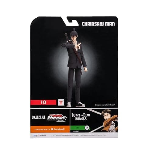 Total Anime AKI Hayakawa - 6.5-Inch Figure with Swappable Faceplates, Alternate Hands, Weapons, and Fox Devil thumbnail 4