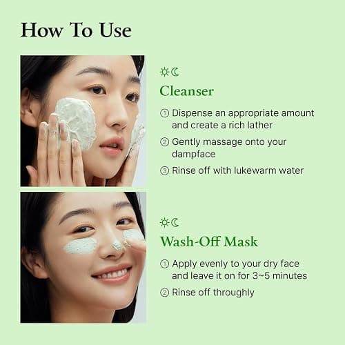 FULLY Green Tomato Pore Detox Clay Mask Cleanser, Pore Minimizing, Blackhead Care, Sebum Control, Exfoliation, Vegan, Face Wash, Sensitive Skin, Korean Skincare 4.05 fl.oz thumbnail 6