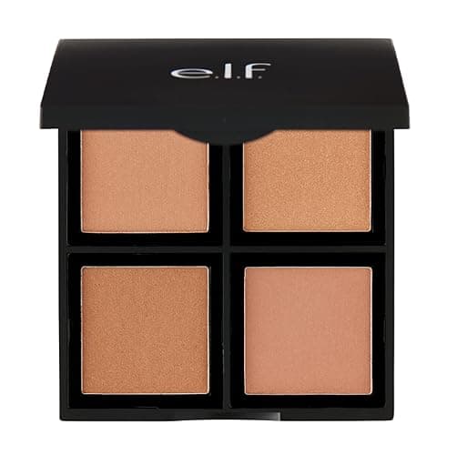 e.l.f. Bronzer Palette, 83319 Bronzed Beauty, 0.43 ounce - Image 1