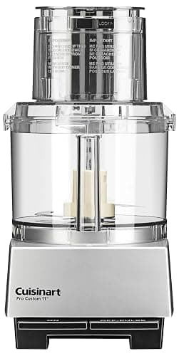 Cuisinart Food Processor, Dishwasher Safe 11-Cup Food Processor with Slicing & Shredding Discs, Cuisinart Pro Custom 11 Stainless Steel Electric Chopper & Kitchen Food Processor, Chrome, DLC-8SBCYP1 - Image 1