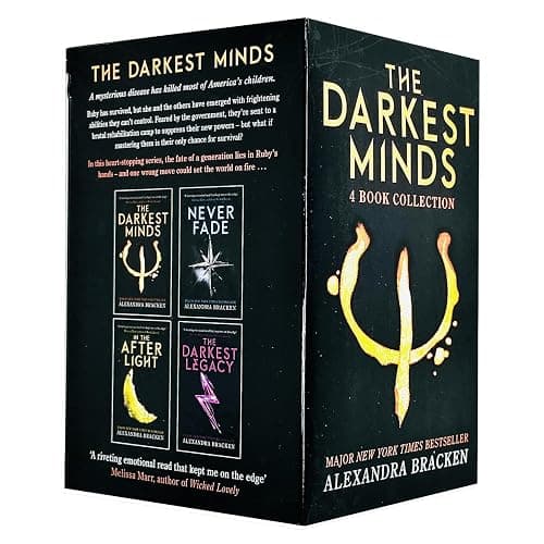 The Darkest Minds Series by Alexandra Bracken 4 Books Collection Set Exclusive Slipcase Edition (The Darkest Minds, Never Fade, In The Afterlight & The Darkest Legacy) thumbnail 4
