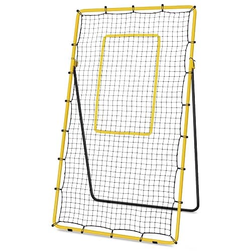 Newbyinn Volleyball Rebounder Net, Volleyball Training Equipment, Bounce Back Net for Volley Ball Practice with 5 Adjustable Rebound Angles 7x4 ft - Image 1