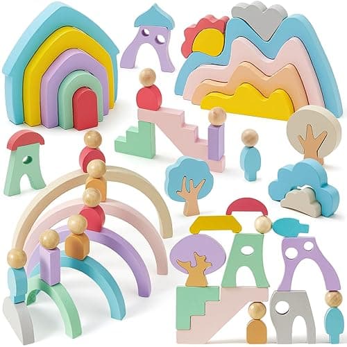 Lewo Wooden Building Blocks