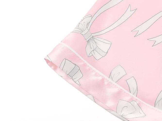 Topgal Satin Pajamas for Girls Coat Style Unicorn & Cat Silky Button Down PJ Set Size 6-16 thumbnail 6
