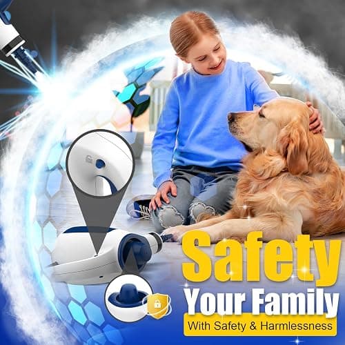 Hand Held Steam Cleaner, Portable Steam Cleaners, Steam Cleaner Handheld, Comes with 12-Piece Accessories for Multi-Surface Stain Removal, Perfect for Stain Removal, Car, Sofa, Floor, Bathroom, Window thumbnail 4
