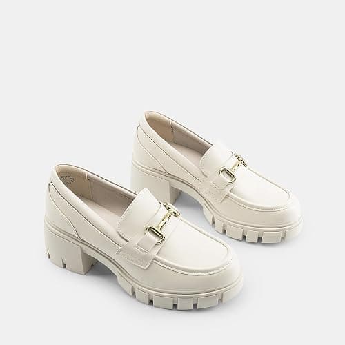 DREAM PAIRS Loafers for Women Platform Chunky Loafers Slip On Casual Shoes thumbnail 8