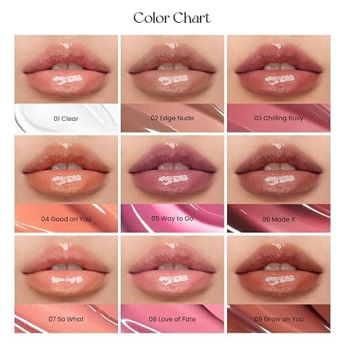 Peripera Ink Glasting Lip Gloss | Non-Sticky, High-Shine, 4XL Wand For Easy Application, Comfortable, Plumping, Fuller-Looking Lips, Moisturizing, Long-Lasting, Vegan (01 Crystal Clear) thumbnail 6