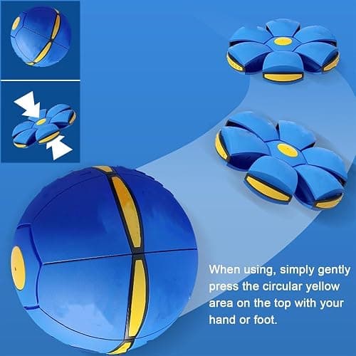 Flexyony Magic Ball, Magic Metaball, Children Bouncing Ball, Parent-Child Interaction, Dual Form Freely Switchable, with 6 Light thumbnail 3
