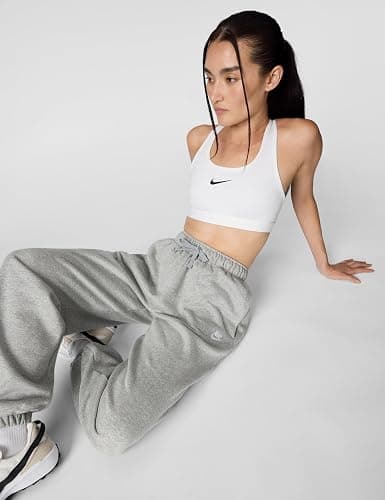 Nike Women's Sportswear Club Fleece Mid-Rise Oversized Sweatpants thumbnail 5