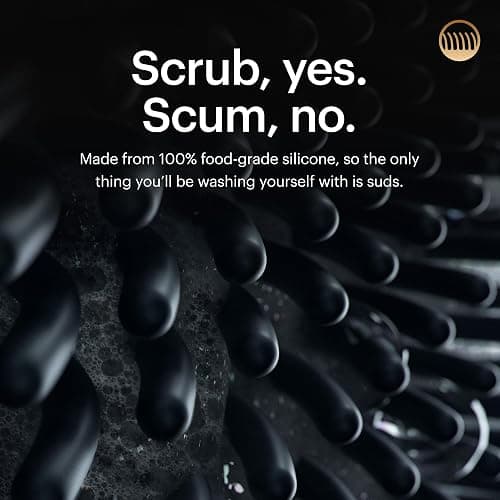 MANSCAPED® The Body Buffer Premium Silicone Scrubber for Nourishing, Cleaning & Exfoliating Your Skin - Lather Boosting Bristles with Ergonomic No-Slip Handle, Long-Lasting & Easy to Clean (1-Pack) thumbnail 3