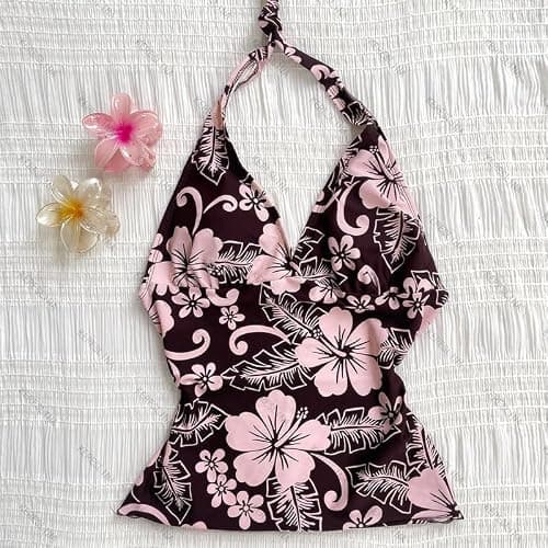 Pdxnyxx Y2k Grunge Emo Tank Tops Women Vintage Whimsy 2000s Streetwear Goth Summer Cute Sleeveless Crop Top thumbnail 2