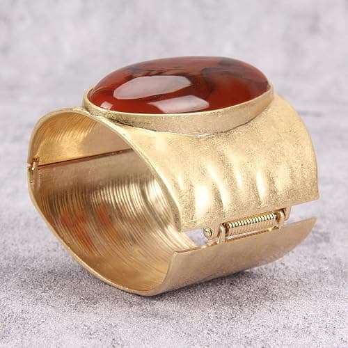 Bjesinmo Gold Cuff Bracelet for Women Silver Beaded Bracelets Open Bangle Stackable Stretch Bead Bracelet Boho Jewelry Gifts for Wife Couple thumbnail 9