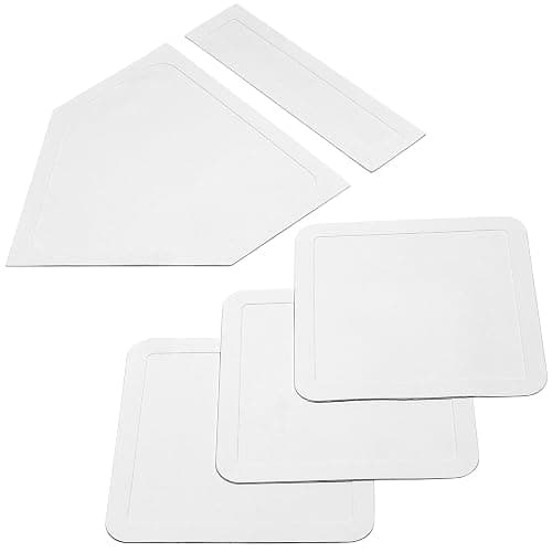 GoSports Baseball & Softball 5 Piece Base Set - Rubber Field Bases for Kids & Adults - Image 1
