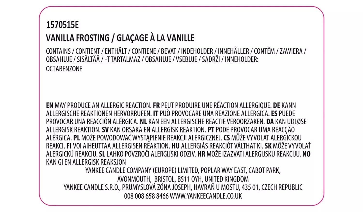 Yankee Candle Home Inspiration Medium Jar Scented Candle, Vanilla Frosting thumbnail 3