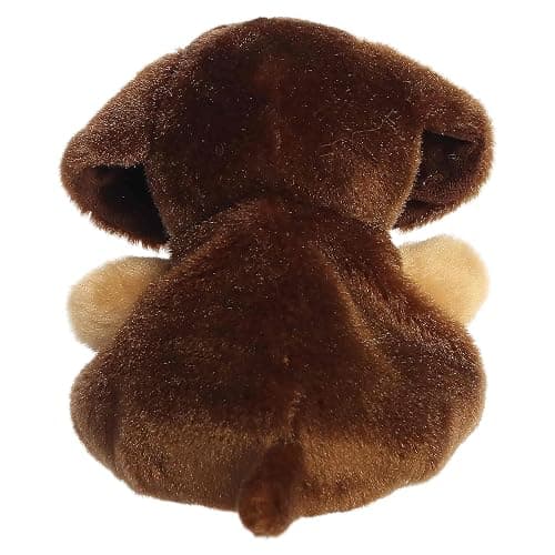 Aurora Palm Pals 4.5" Houdini Dachshund Adorable Plush | Bean-filled understuffed bodies with collectible personalities thumbnail 4
