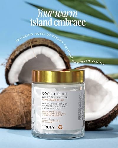 Truly Beauty Luxury Shave Butter | Ultra-Hydrating, Shave Formula For Silky Smooth Soft Skin thumbnail 2