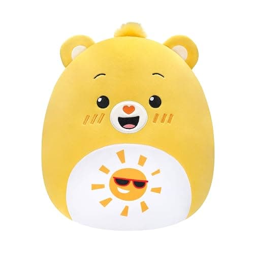 Squishmallows Original Care Bears 12in Funshine Bear – Official Jazwares Plush (Medium-Sized) - Image 1