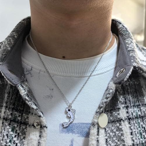 Tai Chi Yin Yang Pendant Necklace Set Lucky Black White Fish Charm Bracelet for Women Men My Best Friends Jewelry Gift thumbnail 7