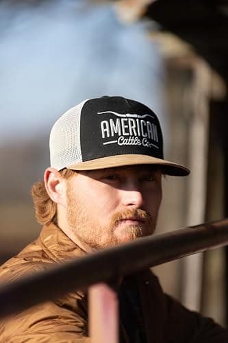 American Cattle Co. Longhorn Adjustable Snapback Western Hat thumbnail 2