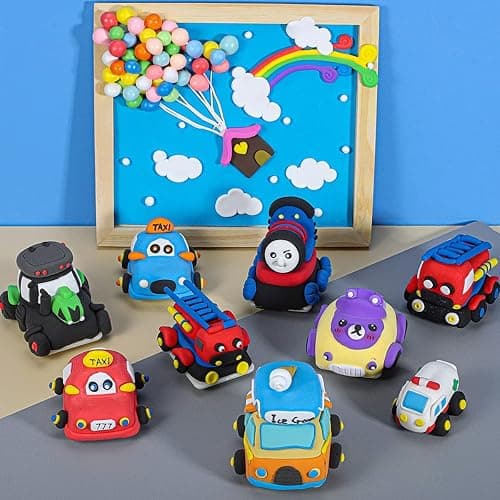 CiaraQ Modeling Clay Kit - 36 Colors Air Dry Ultra Light Clay, Safe & Non-Toxic, Great Gift for Kids. thumbnail 4