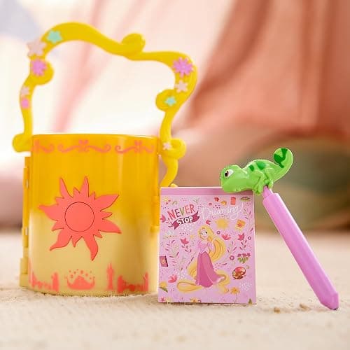 Disney Store Official Tangled Light-Up Lantern & Stationery Set - Includes Cute Notebook & Pen- Featuring Rapunzel, Flynn, & Pascal - Diary Fit for a Princess - Journal Notebook - Toys for Kids thumbnail 5