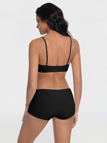 Abonlen Lounge Sets for Women 2 Piece Pajamas Camisole Tops With Shorts Sleepwear Tank Tops thumbnail 4
