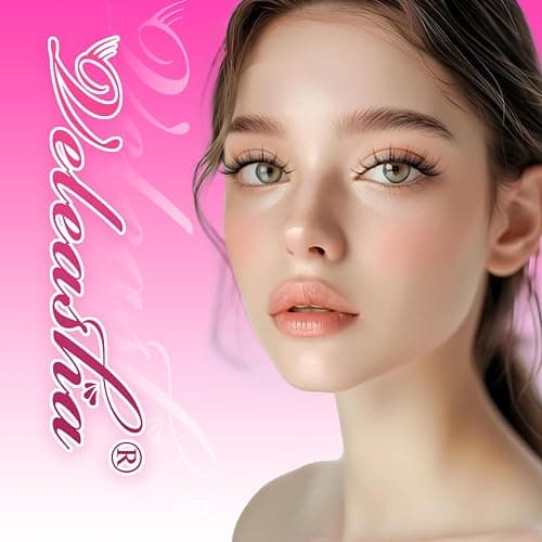Veleasha Lashes Kit Manga Eyelashes Cat Eye Lashes Spiky Eyelash C Curl with Lash Glue & Tweezers Lash Wispy Natural Look False Eyelashes with Soft Cotton Band 7 Pairs Pack (Sunny Kit) thumbnail 9