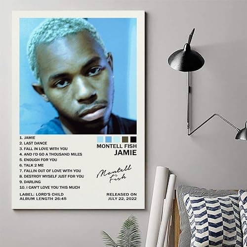 KUCOON Jamie Poster Canvas Wall Art Living Room Posters Bedroom Painting 08x12inch(20x30cm) thumbnail 6