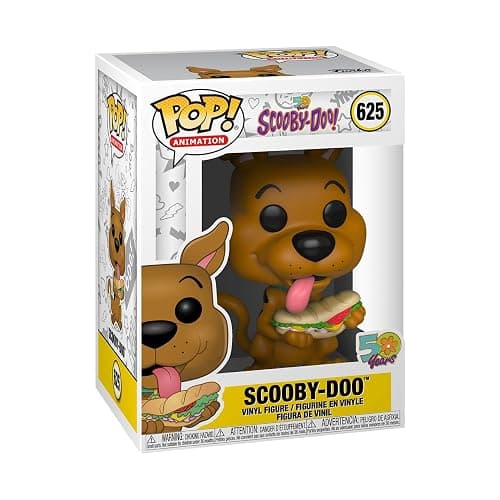 Funko POP! Animation: Scooby Doo with Sandwich | Official Cartoon/Animation Merch - Collectable Vinyl Figurine for Shelf Display - Birthday Gift Idea for Fans and Collectors - Image 1
