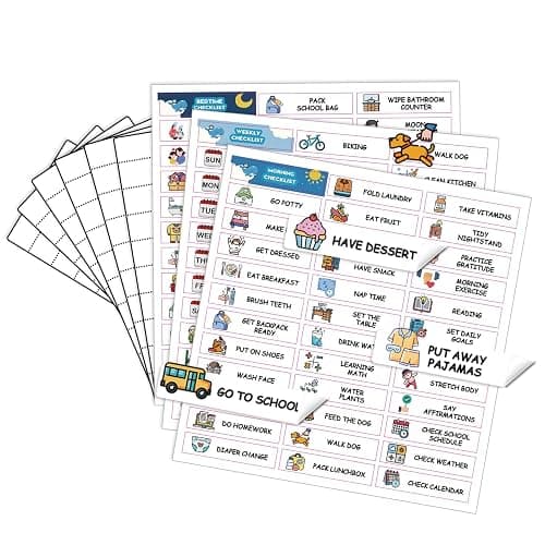 Chore Stickers for Kids Chore Chart Routine Chart - Image 1