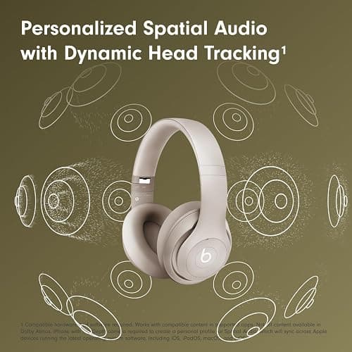 Beats Studio Pro - Wireless Bluetooth Noise Cancelling Headphones - Sandstone (Renewed Premium) thumbnail 6