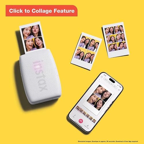 Fujifilm Instax Mini Link 3 Smartphone Printer - Clay White thumbnail 3