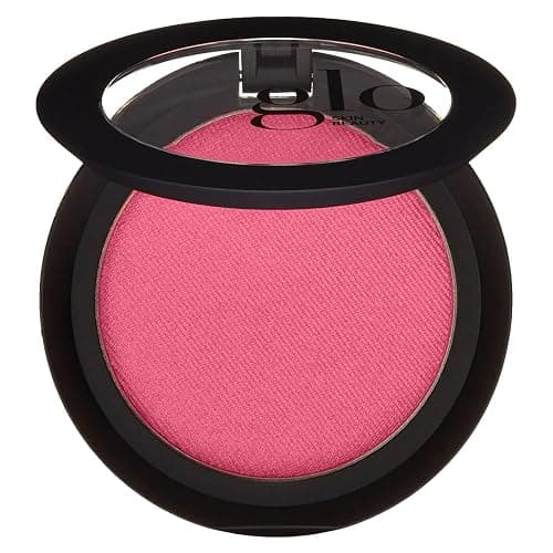 Glo Skin Beauty Blush (Passion) - Pressed Powder Blush for Cheeks, High Pigment Mineral Face Makeup Creates a Natural, Healthy Glow - Image 1