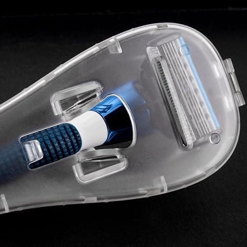 QSHAVE - Portable Travel Razor Protector Hard Case for Manual Razor System (6-1/2" X 2-1/2" X 1"), 1PC, (No Razor In) thumbnail 7