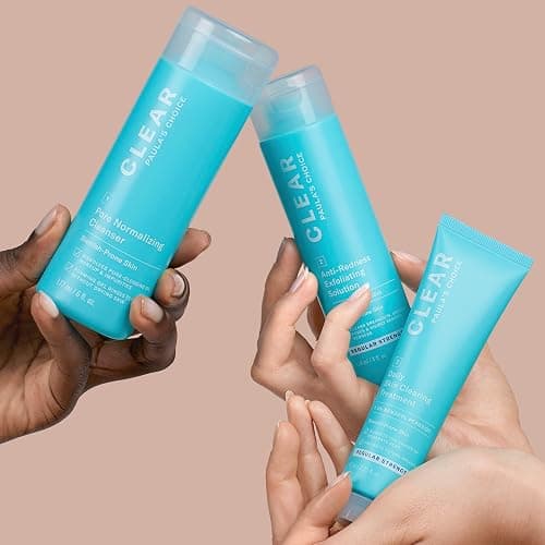 Paula's Choice CLEAR 3-Piece Acne Kit, Includes Daily Cleanser, 2% Salicylic Acid Exfoliant & Benzoyl Peroxide Treatment, Prevents & Treats Mild to Severe Acne & Breakouts, Fragrance-Free, Set of 3 thumbnail 6