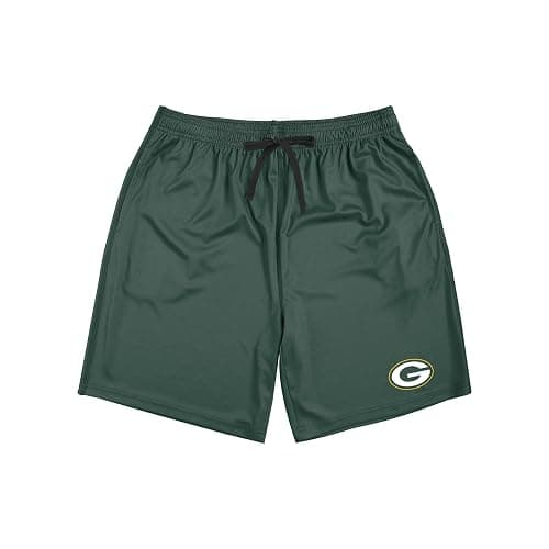 FOCO NFL Mens NFL Team Logo Team Workout Training Shorts thumbnail 4
