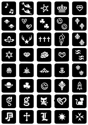 Moricher Temporary Tattoo Kits 3 Henna tattoo cones 101 Stencils Semi Permanent Tattoo Markers Jagua Gel for Women Men Kids DIY Art Painting Party Gifts thumbnail 4
