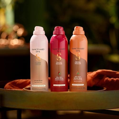 Sanctuary Spa Ruby Oud Shower Burst, No Mineral Oil Shower Gel, Cruelty Free and Vegan Foaming Body Wash, 200ml thumbnail 8